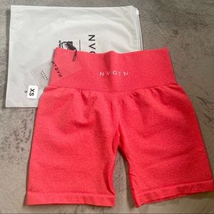 NWT NVGTN Candy Apple Red Pro Shorts